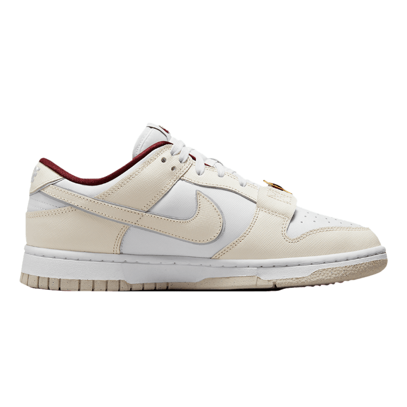 Tênis Dunk Low Just Do It "White Phantom" Feminino Branco