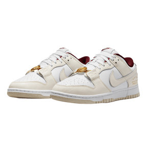 Tênis Dunk Low Just Do It "White Phantom" Feminino Branco