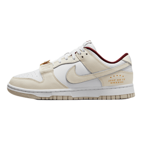 Tênis Dunk Low Just Do It "White Phantom" Feminino Branco