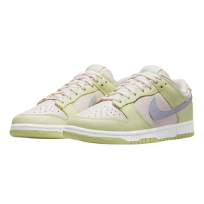 Tênis Dunk Low Light "Soft Pink" Feminino Verde