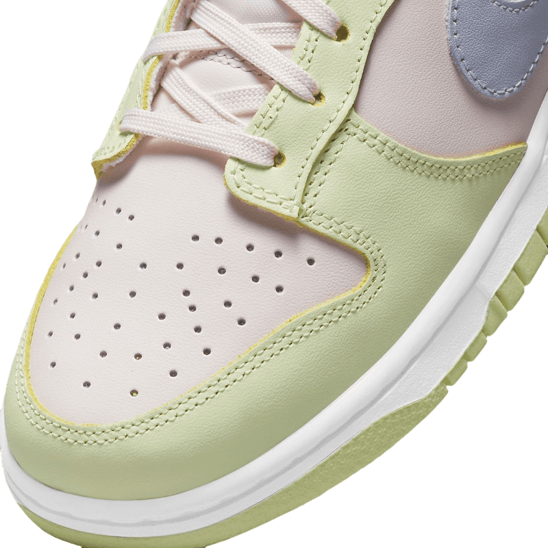 Tênis Dunk Low Light "Soft Pink" Feminino Verde