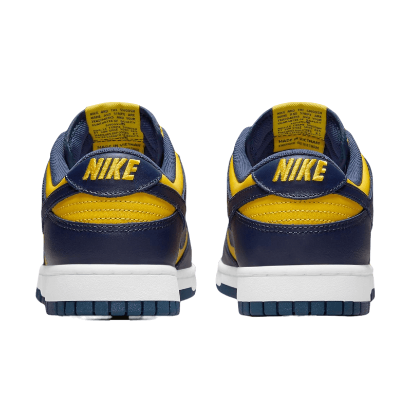 Tênis Dunk Low "Michigan" Masculino Azul / Amarelo