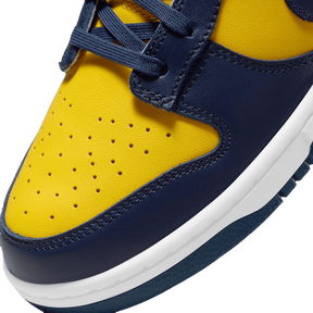 Tênis Dunk Low "Michigan" Masculino Azul / Amarelo