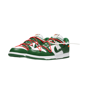Tênis Dunk Low Off White "Pine Green" Verde