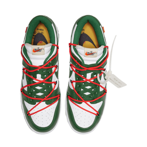 Tênis Dunk Low Off White "Pine Green" Verde