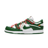 Tênis Dunk Low Off White "Pine Green" Verde