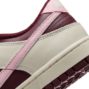 Tênis Dunk Low Premium "Valentine's Day" Masculino Branco / Vinho
