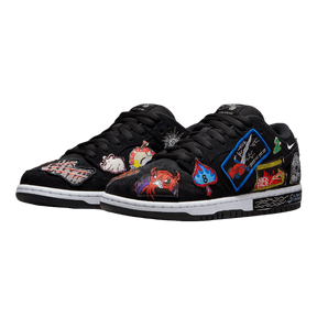 Tênis Dunk Low Pro SB x Neckface 'Black' Masculino Preto