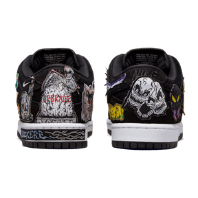 Tênis Dunk Low Pro SB x Neckface 'Black' Masculino Preto