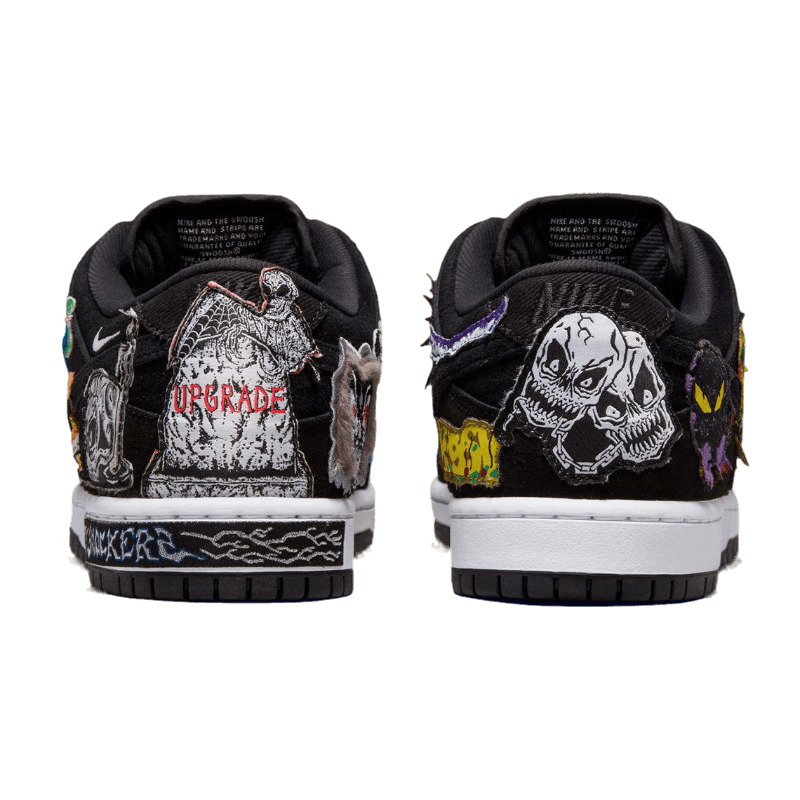 Tênis Dunk Low Pro SB x Neckface 'Black' Masculino Preto