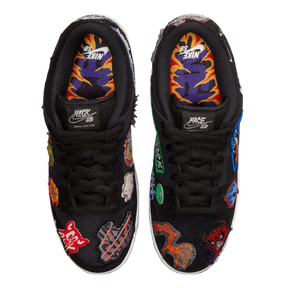 Tênis Dunk Low Pro SB x Neckface 'Black' Masculino Preto