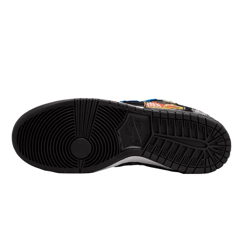 Tênis Dunk Low Pro SB x Neckface 'Black' Masculino Preto