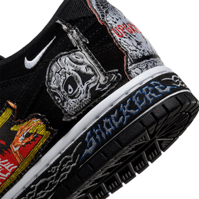 Tênis Dunk Low Pro SB x Neckface 'Black' Masculino Preto