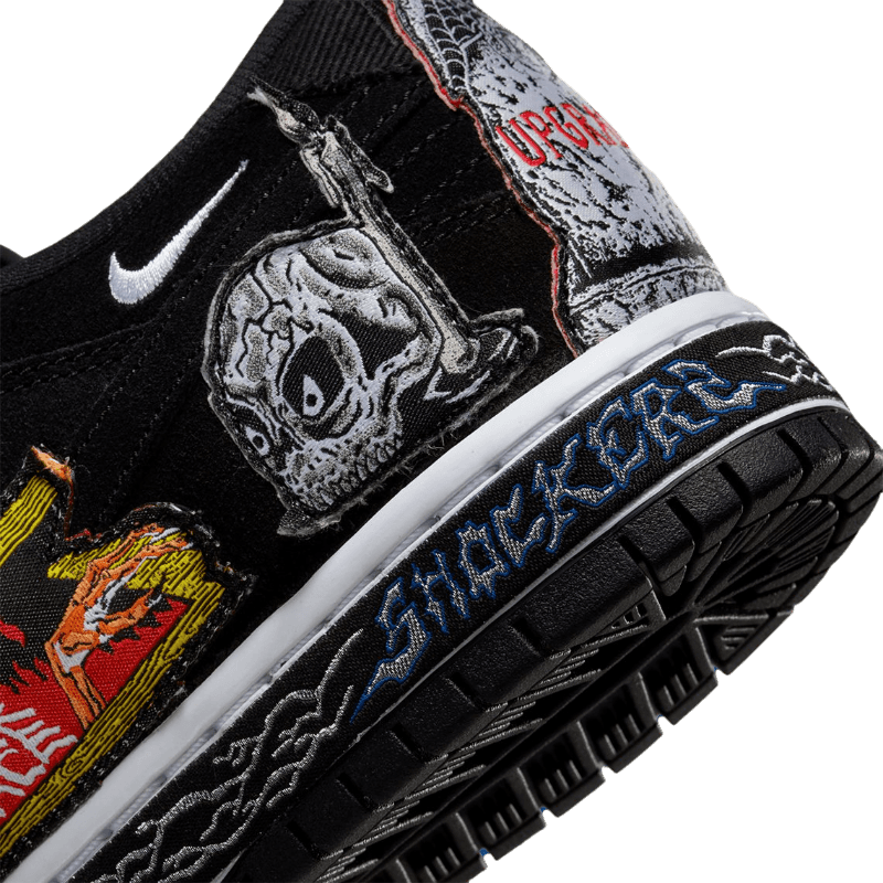 Tênis Dunk Low Pro SB x Neckface 'Black' Masculino Preto