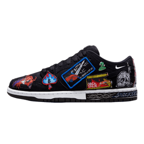 Tênis Dunk Low Pro SB x Neckface 'Black' Masculino Preto