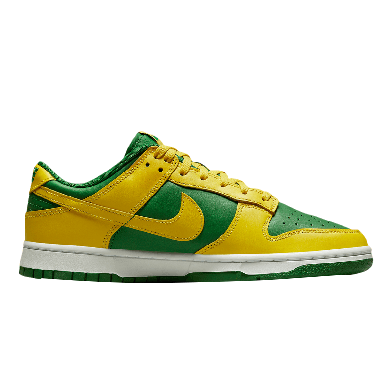 Tênis Dunk Low "Reverse Brazil" Masculino Amarelo / Verde