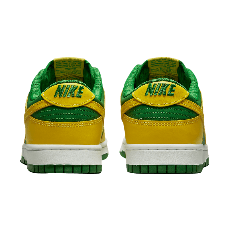 Tênis Dunk Low "Reverse Brazil" Masculino Amarelo / Verde