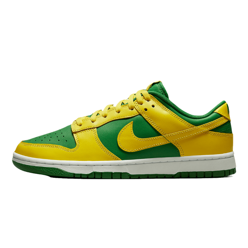 Tênis Dunk Low "Reverse Brazil" Masculino Amarelo / Verde