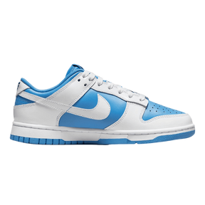 Tênis Dunk Low "Reverse University Blue" Branco / Azul