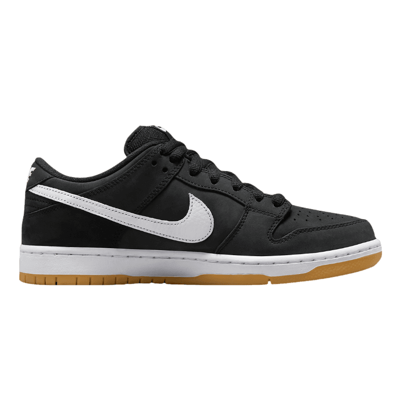 Tênis Dunk Low SB "Black Gum" Preto