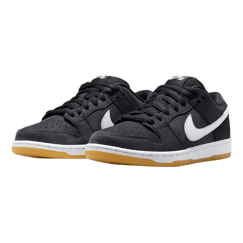 Tênis Dunk Low SB "Black Gum" Preto