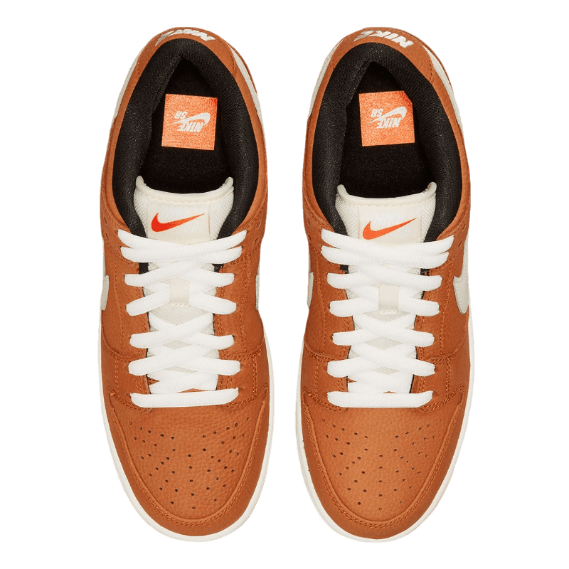 Tênis Dunk Low SB "Dark Russet" Masculino Marrom