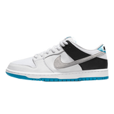 Tênis Dunk Low SB "Laser Blue" Branco