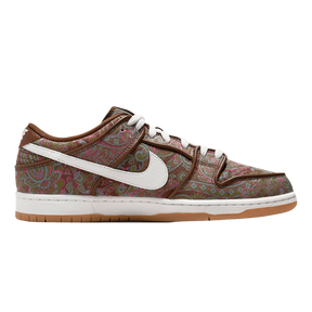 Tênis Dunk Low SB "Paisley Brown" Marrom