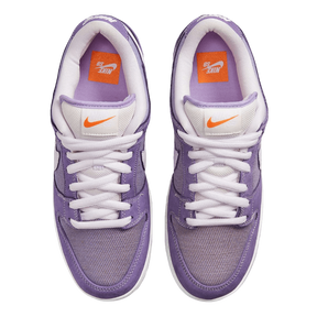 Tênis Dunk Low SB "Unbleached" Roxo