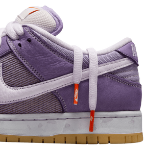 Tênis Dunk Low SB "Unbleached" Roxo