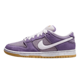 Tênis Dunk Low SB "Unbleached" Roxo