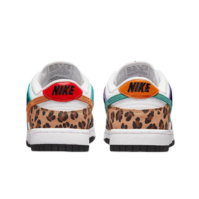 Tênis Dunk Low "Safari Mix Patchwork" Feminino Branco