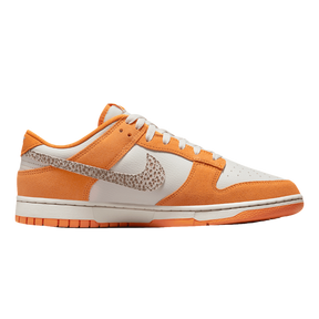 Tênis Dunk Low Safari "Swoosh Kumquat" Masculino Laranja