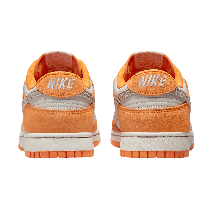 Tênis Dunk Low Safari "Swoosh Kumquat" Masculino Laranja