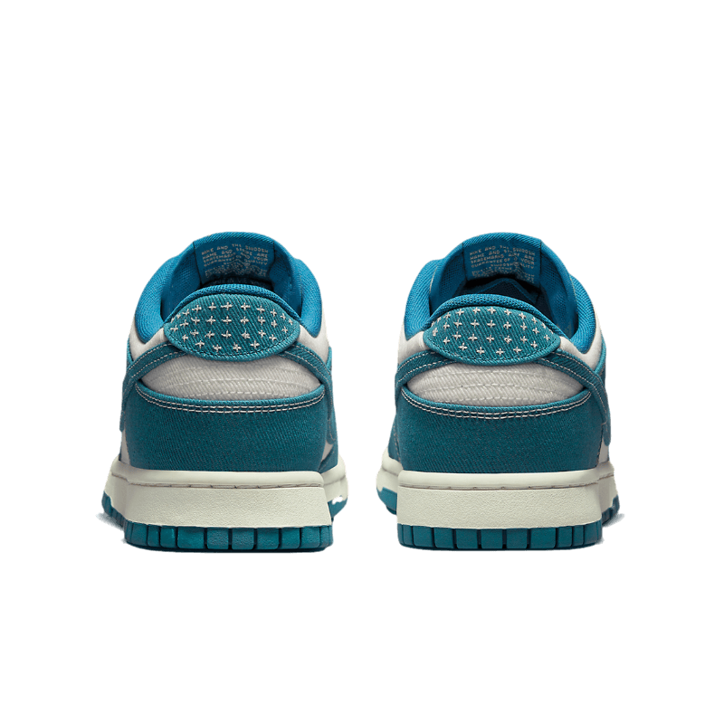 Tênis Dunk Low "Sashiko Industrial Blue" Azul