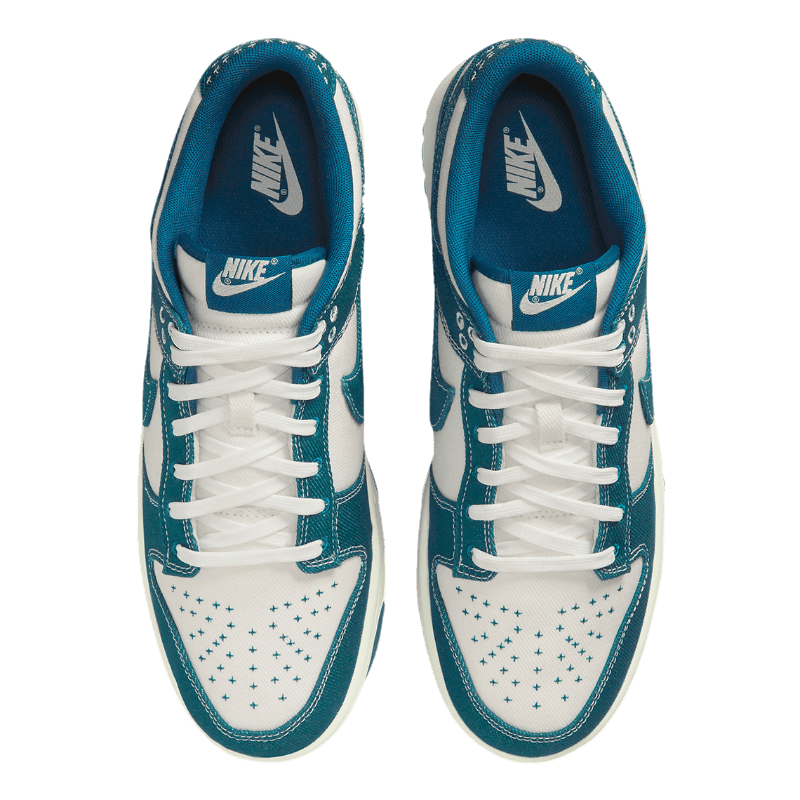 Tênis Dunk Low "Sashiko Industrial Blue" Azul
