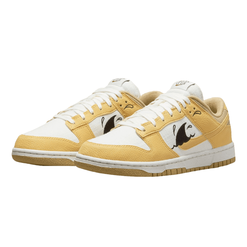 Tênis Dunk Low "Sun Club" Amarelo