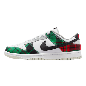 Tênis Dunk Low "Tartan Plaid" Masculino Branco
