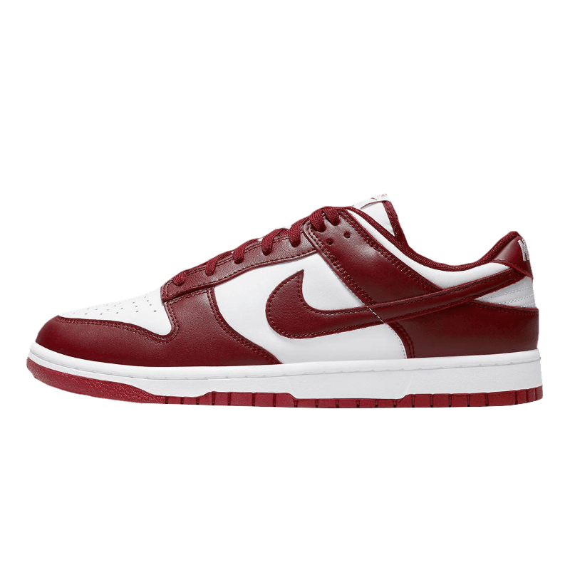 Tênis Dunk Low "Team Red" Masculino Vinho
