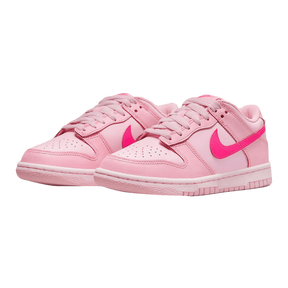 Tênis Dunk Low "Triple Pink" Feminino Rosa