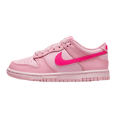 Tênis Dunk Low "Triple Pink" Feminino Rosa