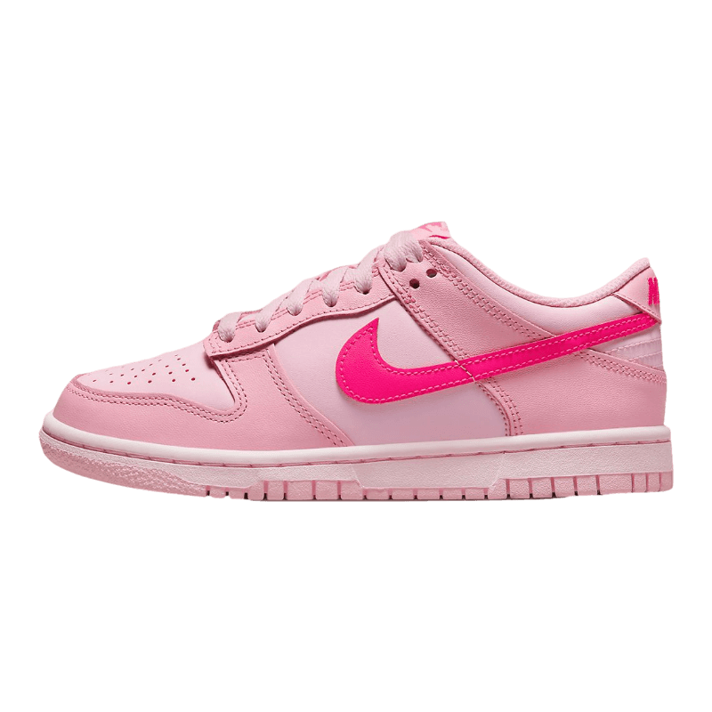 Tênis Dunk Low "Triple Pink" Feminino Rosa