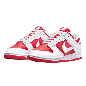 Tênis Dunk Low "University Red" Masculino Vermelho / Branco