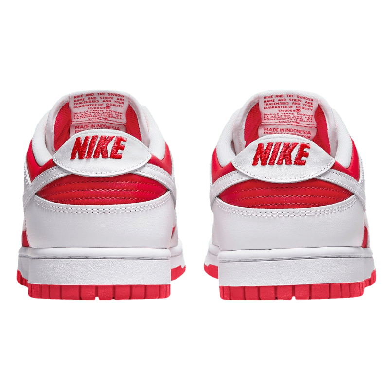 Tênis Dunk Low "University Red" Masculino Vermelho / Branco