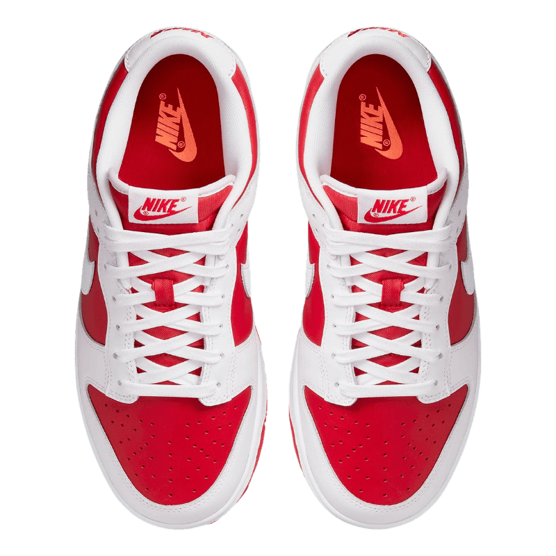 Tênis Dunk Low "University Red" Masculino Vermelho / Branco