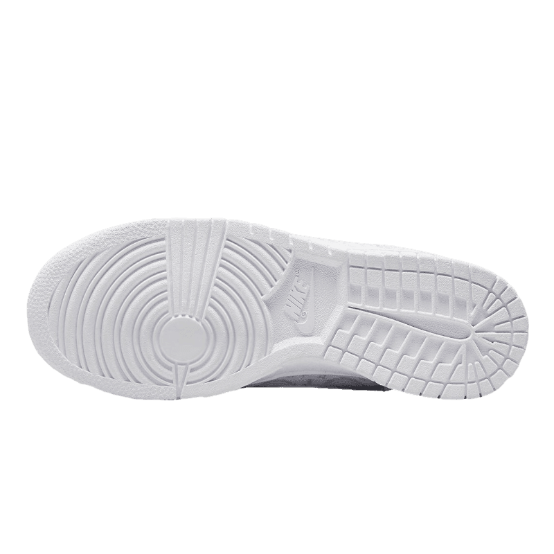 Tênis Dunk Low "White Paisley" Feminino Branco
