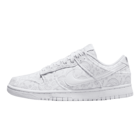 Tênis Dunk Low "White Paisley" Feminino Branco