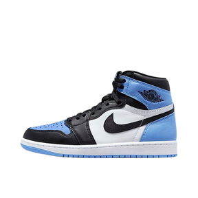 Tênis Air Jordan 1 Retro High OG "UNC Toe" Azul / Preto