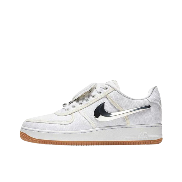 Tênis Air Force 1 x "Travis Scott White" Branco