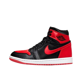 Tênis Air Jordan 1 High OG "Satin Bred" Vermelho / Preto